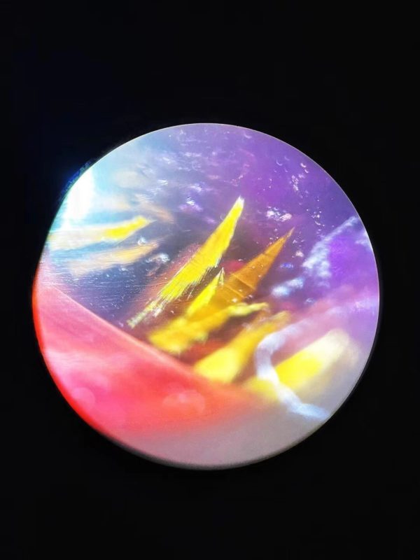 极光23,50倍显微镜下拍摄是什么效果?-菩心晶舍