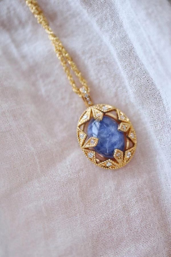 拥有蓝发晶的,都是土豪小仙女-菩心晶舍