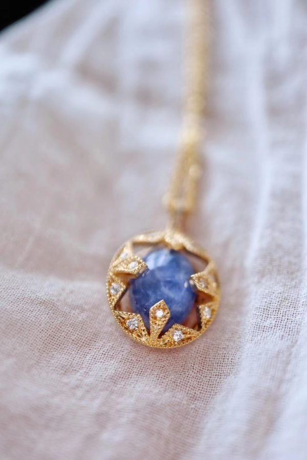 拥有蓝发晶的,都是土豪小仙女-菩心晶舍