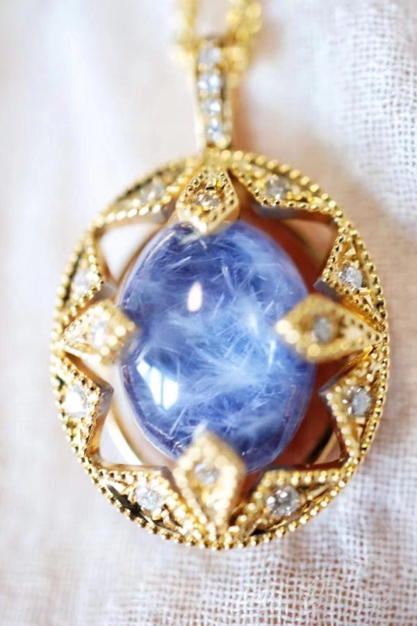 拥有蓝发晶的,都是土豪小仙女-菩心晶舍