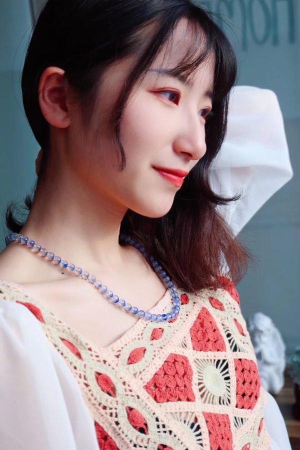 拥有一条收藏级蓝发晶项链,能开心好久-菩心晶舍