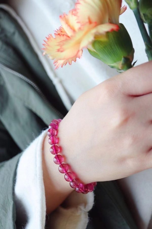 收藏级红碧玺,人间一抹绝色-菩心晶舍