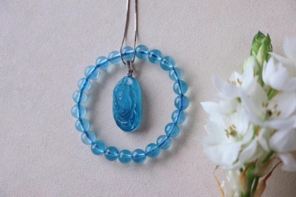 气温骤升,海蓝宝透心凉-菩心晶舍