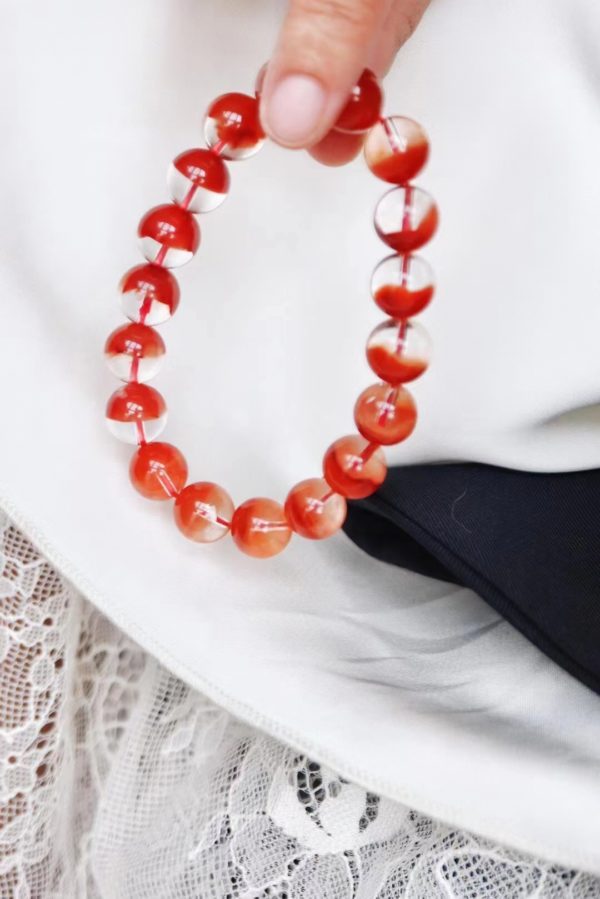 绝好红兔毛,要看手速了,本命年戴它,旺旺旺!!-菩心晶舍