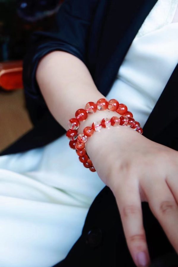 绝好红兔毛,要看手速了,本命年戴它,旺旺旺!!-菩心晶舍