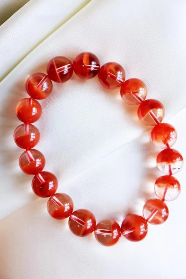 绝好红兔毛,要看手速了,本命年戴它,旺旺旺!!-菩心晶舍