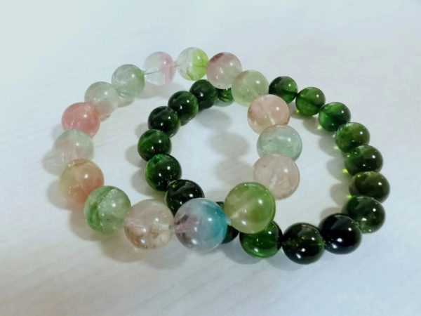 【客户返图】碧玺、 红兔毛、蓝发晶、黄水晶,一觉醒来,收到绝美返图!-菩心晶舍