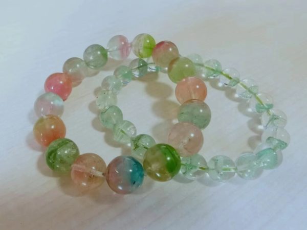 【客户返图】碧玺、 红兔毛、蓝发晶、黄水晶,一觉醒来,收到绝美返图!-菩心晶舍