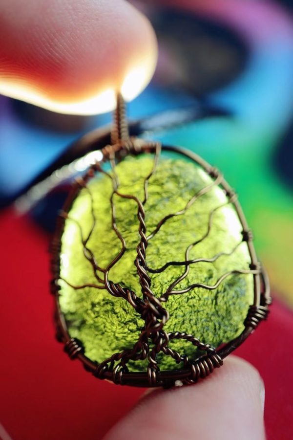 经典款捷克陨石 “生命之树”的设计-菩心晶舍