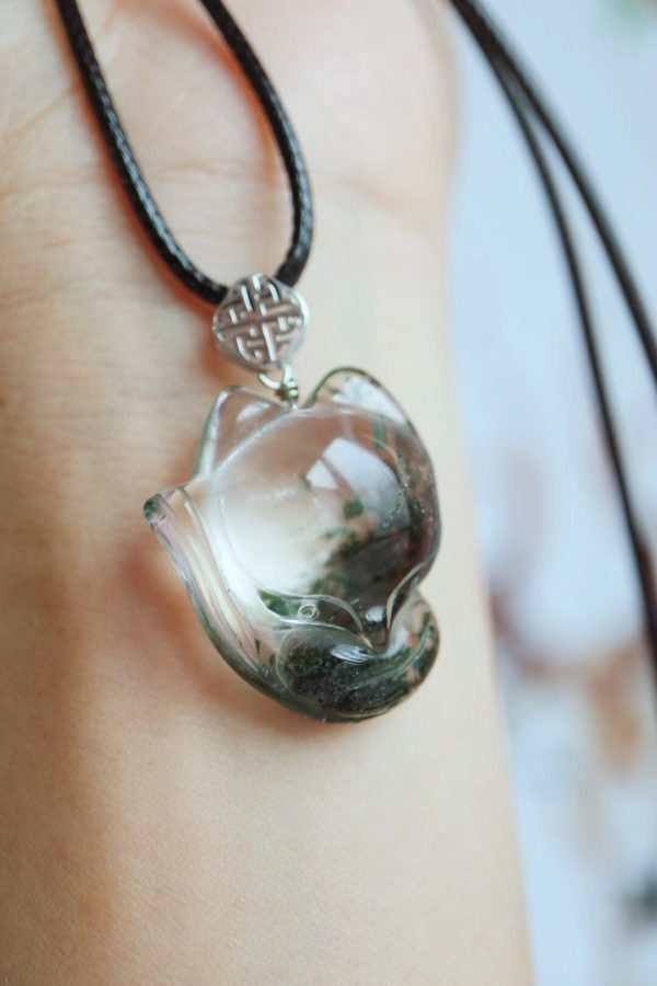 绿幽灵灵狐,青丘之国,有狐九尾,尾有九星-菩心晶舍