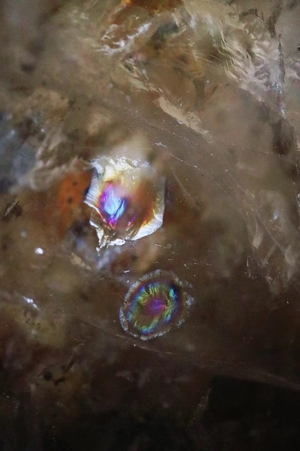 很老很老的一只带皮的白水晶聚宝盆,孤品难得-菩心晶舍