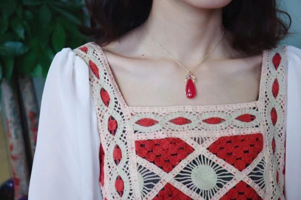 印加玫瑰红纹石,还有个小外号叫爱神小丘比特,出游必戴-菩心晶舍