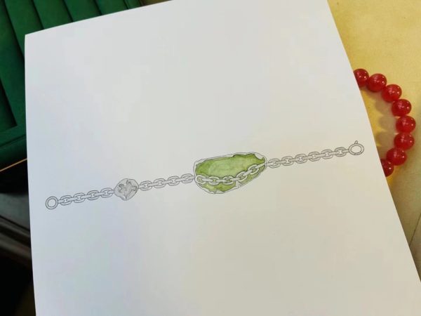 捷克陨石手链设计,走心的设计-菩心晶舍