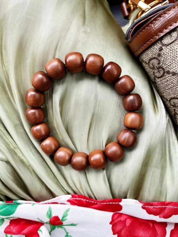 黑肉沉水老山檀,男女佩戴皆可。潮款~百搭!-菩心晶舍