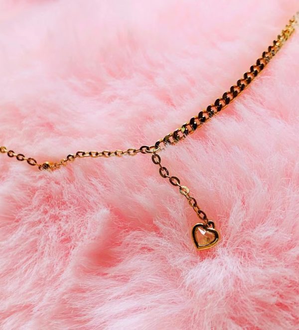 【客户返图】黄钻锁骨链返图,收到的宝宝都说很精致-菩心晶舍