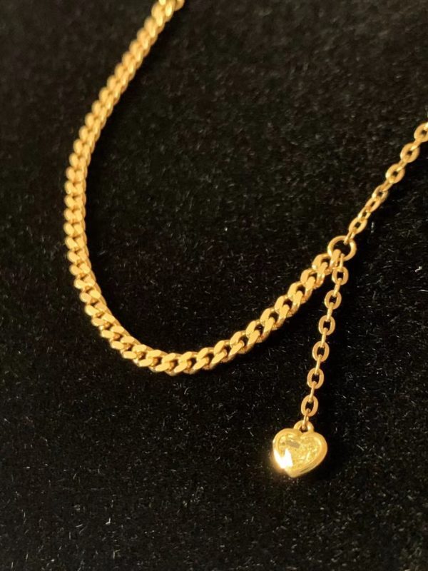 【客户返图】黄钻锁骨链返图,收到的宝宝都说很精致-菩心晶舍