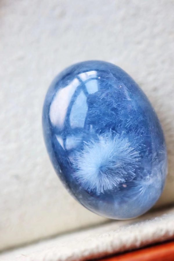 有小可爱问我,为什么蓝发晶是治愈抑郁的-菩心晶舍