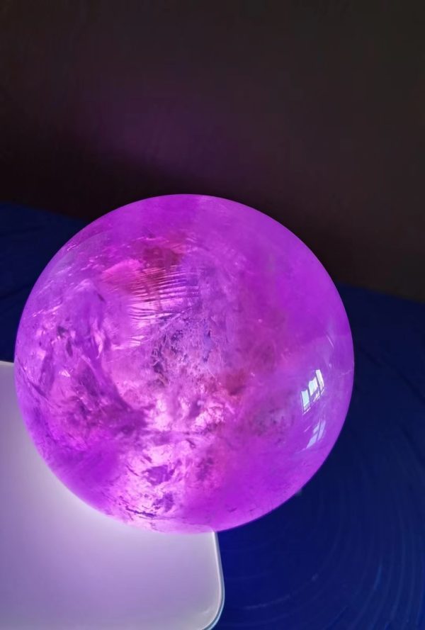 【客户返图】紫晶球返图，爱人来返图，很像托-菩心晶舍