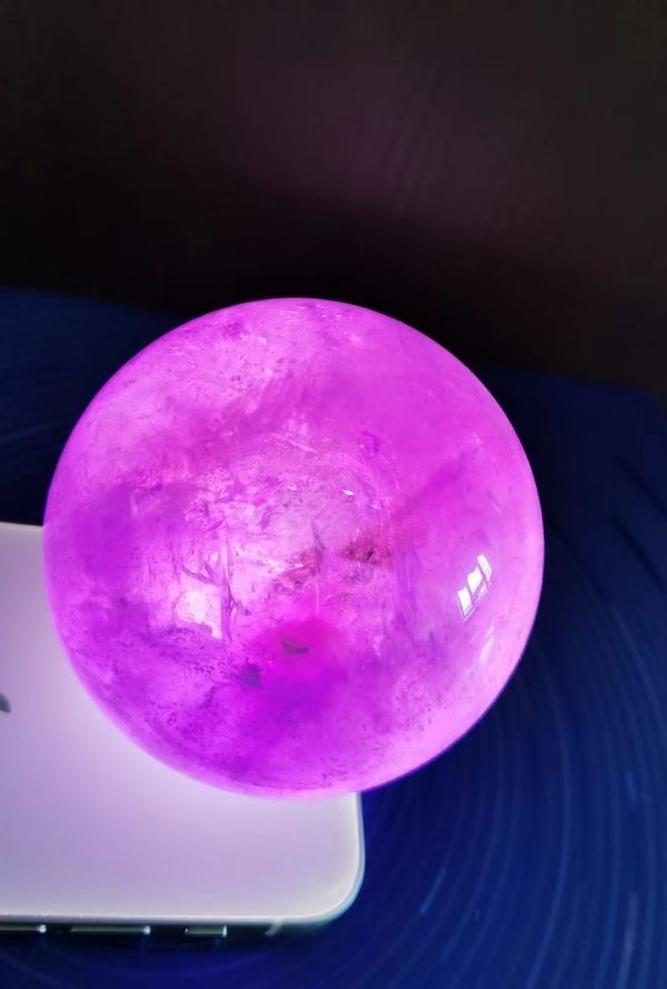 【客户返图】紫晶球返图,爱人来返图,很像托-菩心晶舍