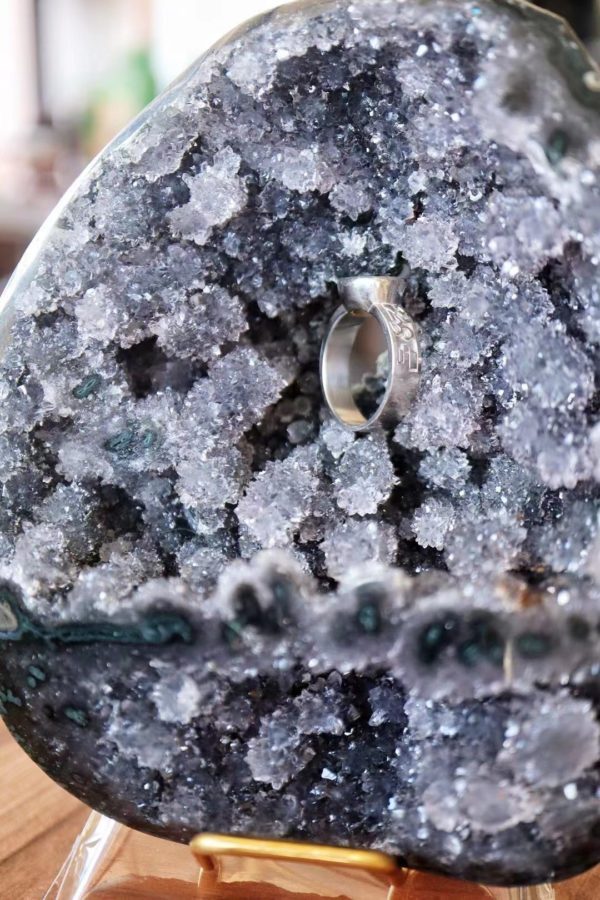 捷克陨石铂金戒于源头合一便是与爱合一