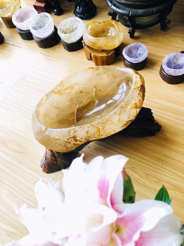 原皮白水晶聚宝盆,晶石界的爱马仕-菩心晶舍