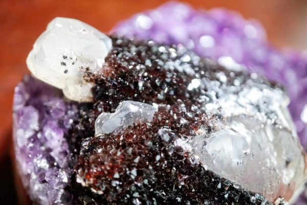 原矿紫晶簇&超强伴生，满足了我所有的幻想-菩心晶舍