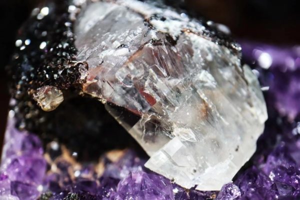 原矿紫晶簇&超强伴生,满足了我所有的幻想-菩心晶舍