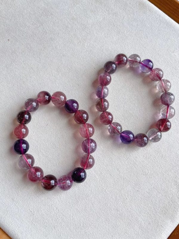 超七紫发晶,愿朝暮风景,皆得赏-菩心晶舍