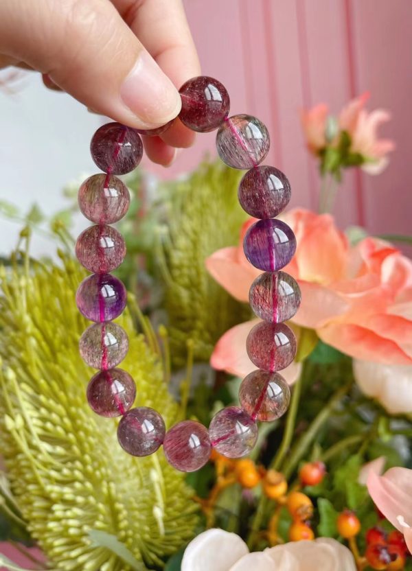 超七紫发晶,愿朝暮风景,皆得赏-菩心晶舍