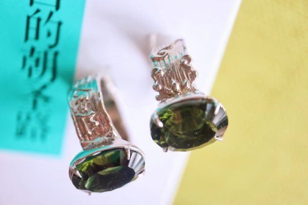 捷克陨石戒&姐妹款,有捷克陨石的加持,时时祝福各自的朝圣路!-菩心晶舍