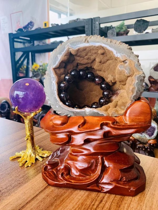 绵绵柔柔一只“黄金洞”,洞型很正-菩心晶舍