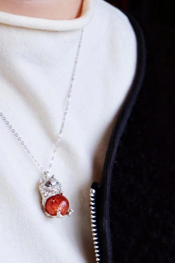 金太阳石小猫咪完工-菩心晶舍