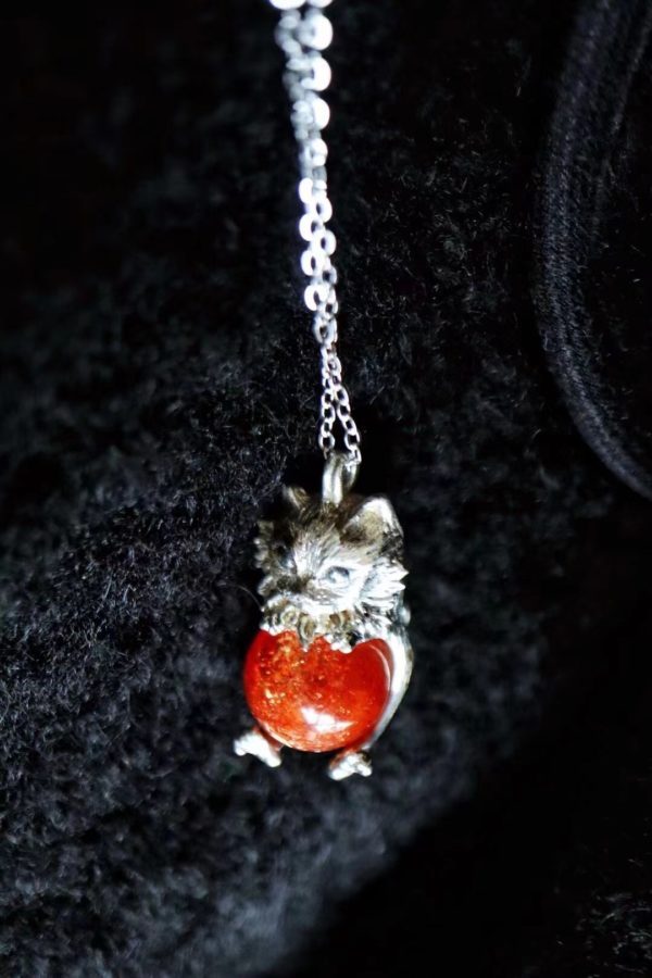 金太阳石小猫咪完工-菩心晶舍