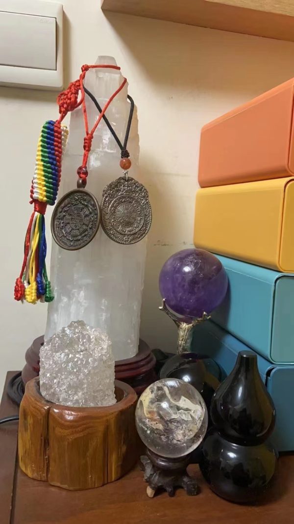 【客户返图】陨铁、紫晶球、佛陀晶等返图,守护的能量都是杠杠的-菩心晶舍