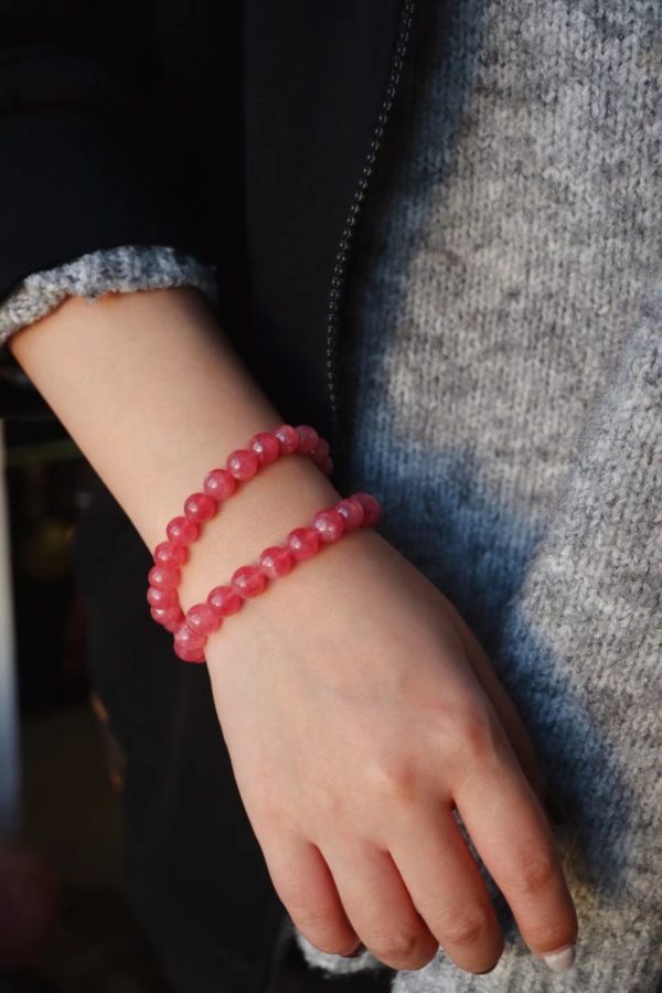 冰种红纹石,山水一程,三生有幸!-菩心晶舍