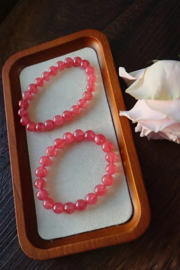 冰种红纹石,山水一程,三生有幸!-菩心晶舍