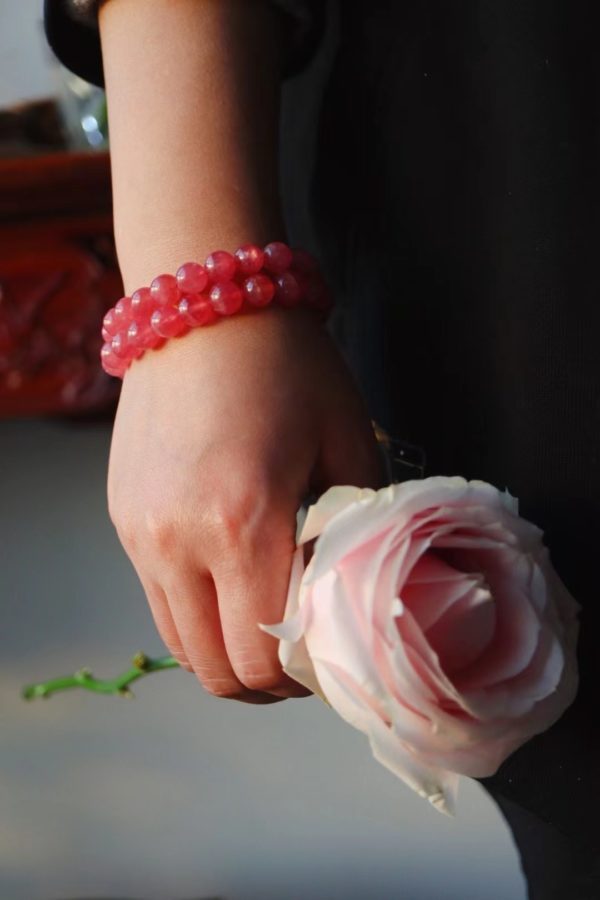 冰种红纹石,山水一程,三生有幸!-菩心晶舍