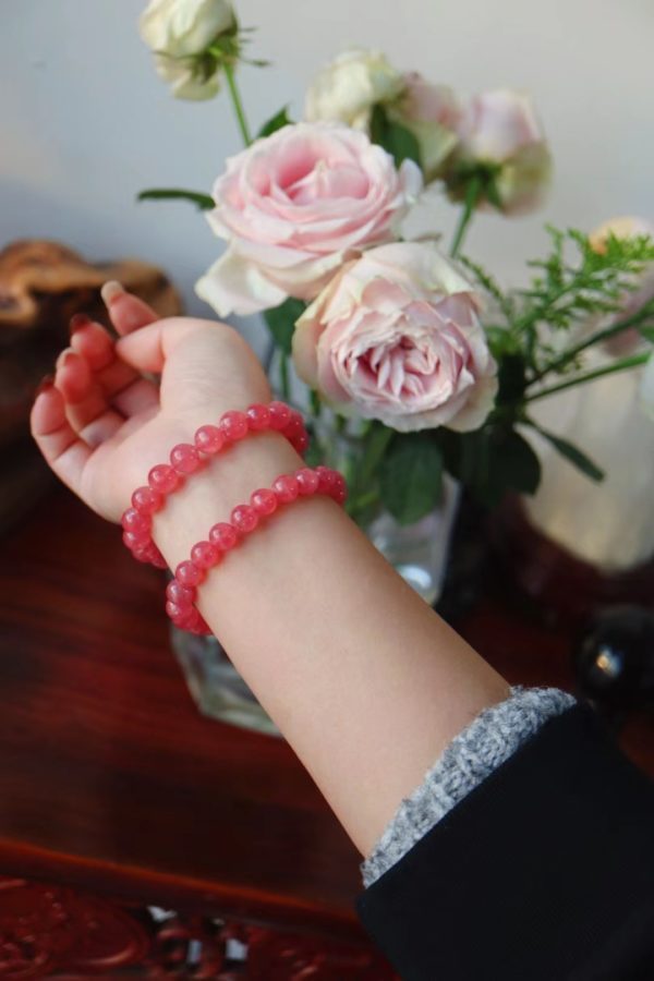 冰种红纹石,山水一程,三生有幸!-菩心晶舍