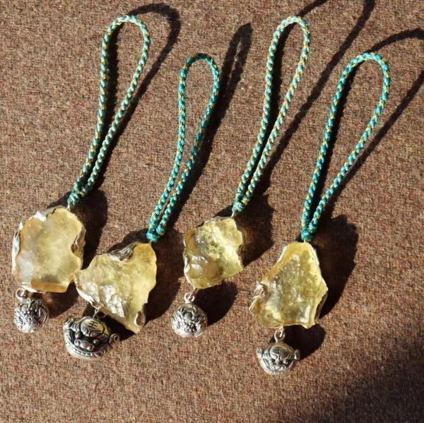 黄金陨石铃铛🔔挂绳,百搭百搭!!-菩心晶舍