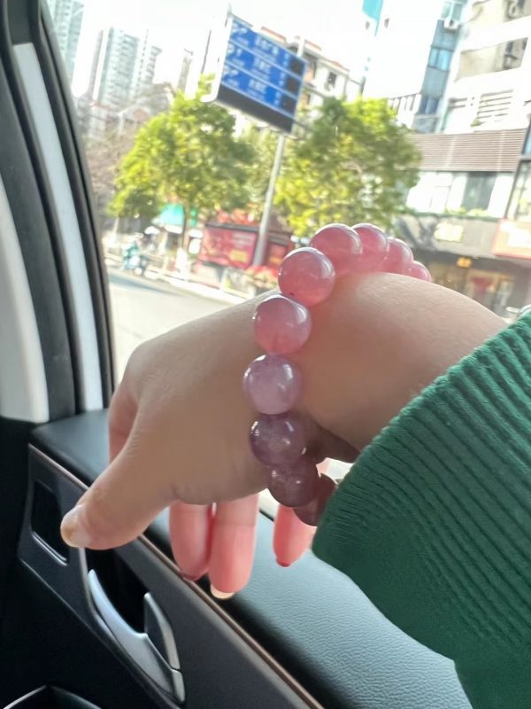 【买家秀】一波神仙宝宝们的返图,绿松石、蓝发晶、欧泊石、粉晶、南红玛瑙等-菩心晶舍