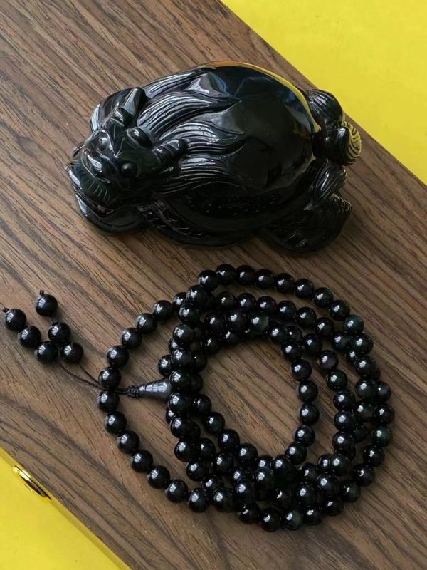 【买家秀】新年辟邪招财加持2件套:龙龟、佛珠-菩心晶舍