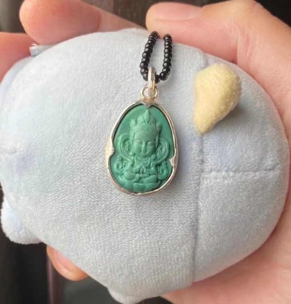 【客人返图】绿松石、蓝发晶、欧泊石、粉晶、南红玛瑙等返图-菩心晶舍