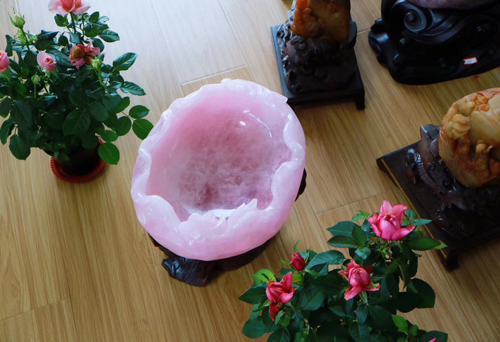 菩心 | 收藏级粉晶聚宝盆