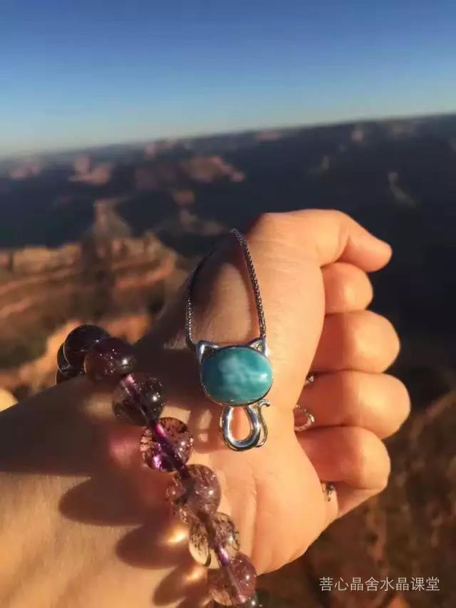 超七紫发晶、海纹石买家秀