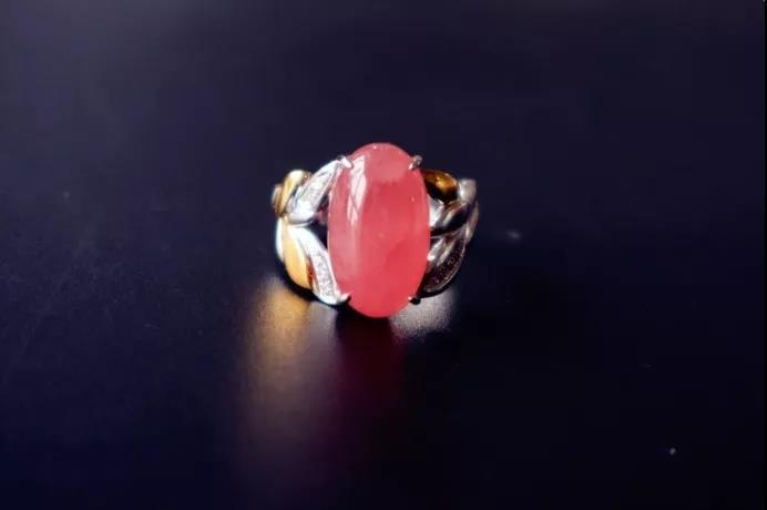 红纹石镂空戒指 菩心近期的设计款单品以及设计图展示-菩心晶舍