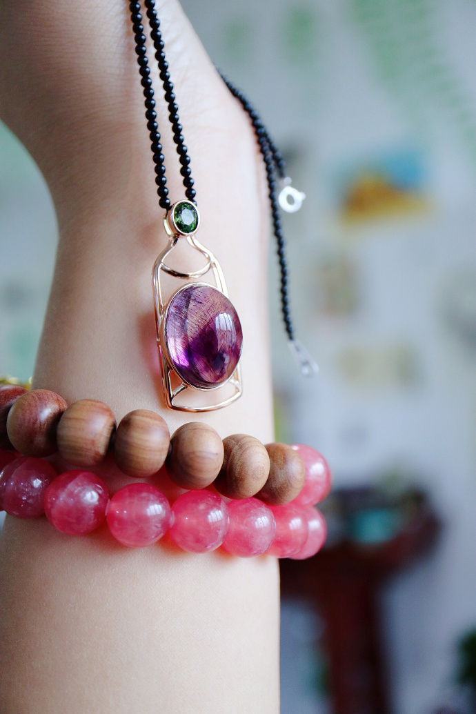 紫发晶 | 金字塔