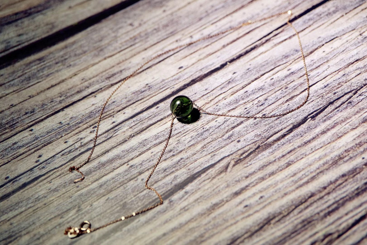 捷克陨石 & 18k细链