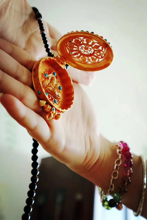 嘎乌盒|纯银鎏金