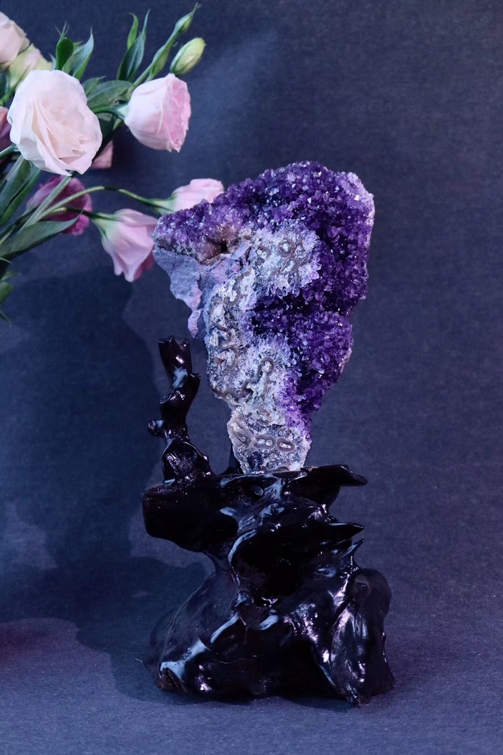 紫晶簇 | 如意