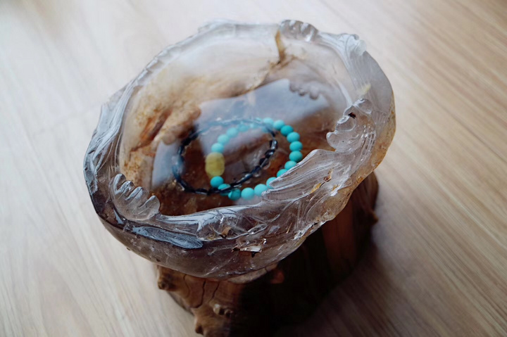 菩心 | 白水晶聚宝盆